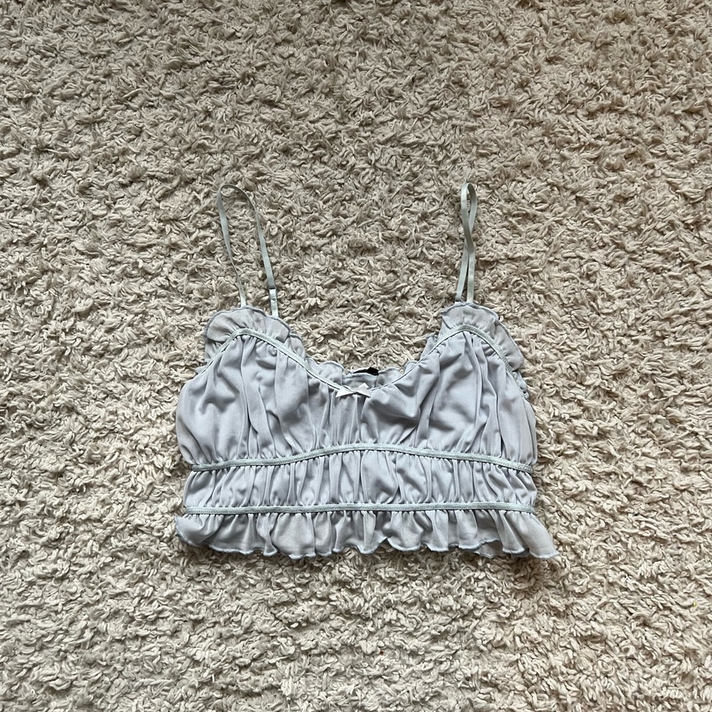 Elegant Blue Women's Top